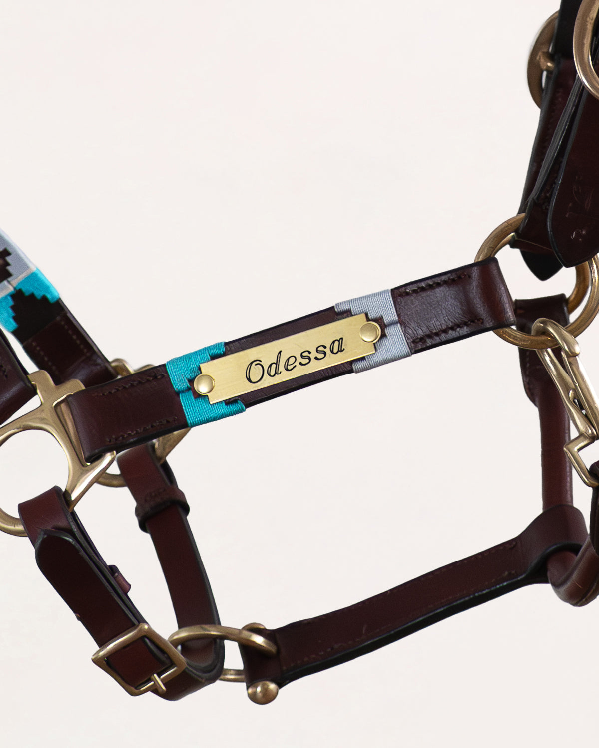 Personalisiertes Polohalfter – Turquesa